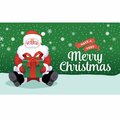 Celebrations GRG DR COVER SANTA 84X192in. RE2-07-16-005